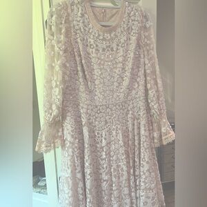 Needle & thread sequin bow dress